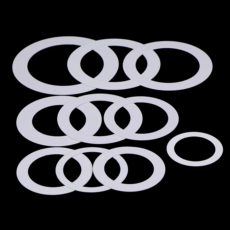 1Pcs LED Spotlight Downlight O Rings White Lampshade Ring Adapter Concealed Spacers Shims Washers Light Stand Extension Gaskets lamp holder lamp bulb holder lamp base lamp socket adapter lamp socket extender diy lighting accessories