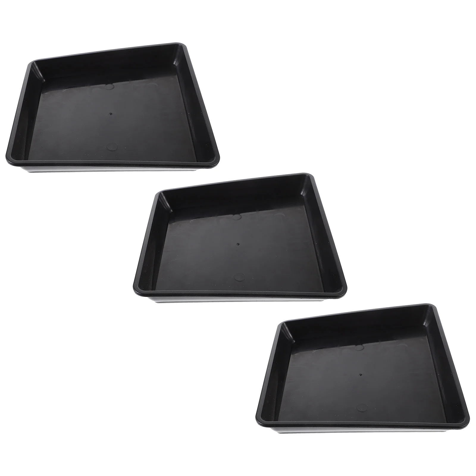 

Stylish Flower Pots Pot Trays Square Plastic Flower Pot Tray Tray Classic Garden Pot Trays Durable Flower Pot Pallets Flower