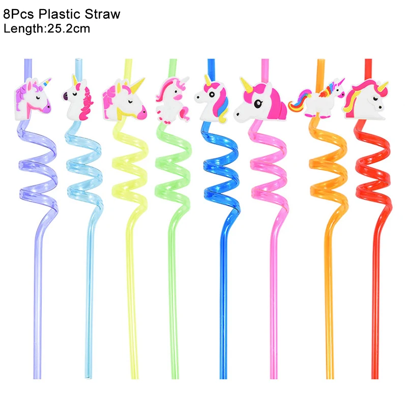 8pcs drinking straw