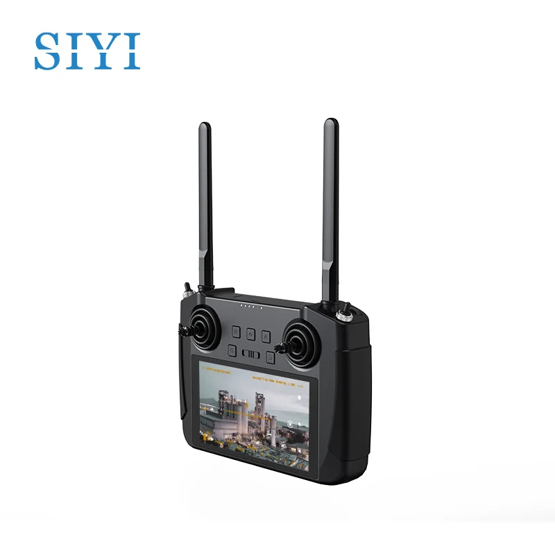 SIYI MK15 Mini Handheld Remote Controller Radio Transmitter 5.5-Inch HB Screen 1080p Video 15KM 5.8G Android 9.0 2G RAM 16G ROM 2