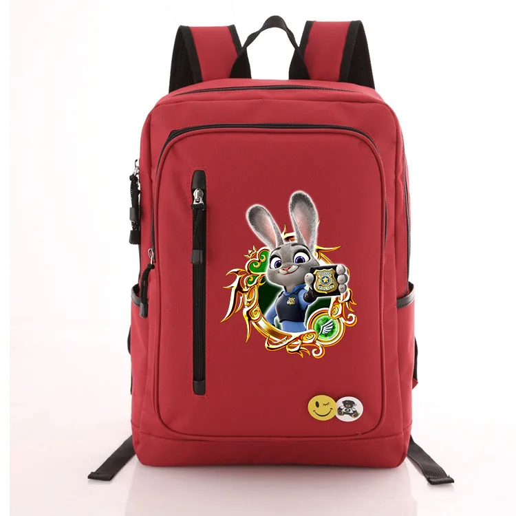 

Disney Zootopia Judy Nick School Bags For Teenager Laptop Backpack Boys Girls Casual Book Bag Daypack Mochila Travel Bag
