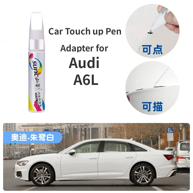 

Car Touch up Pen Adapter for Audi A6L Paint Fixer Black Legend Black Exploration Blue Ibis White Automobile Coating Scratch A6L
