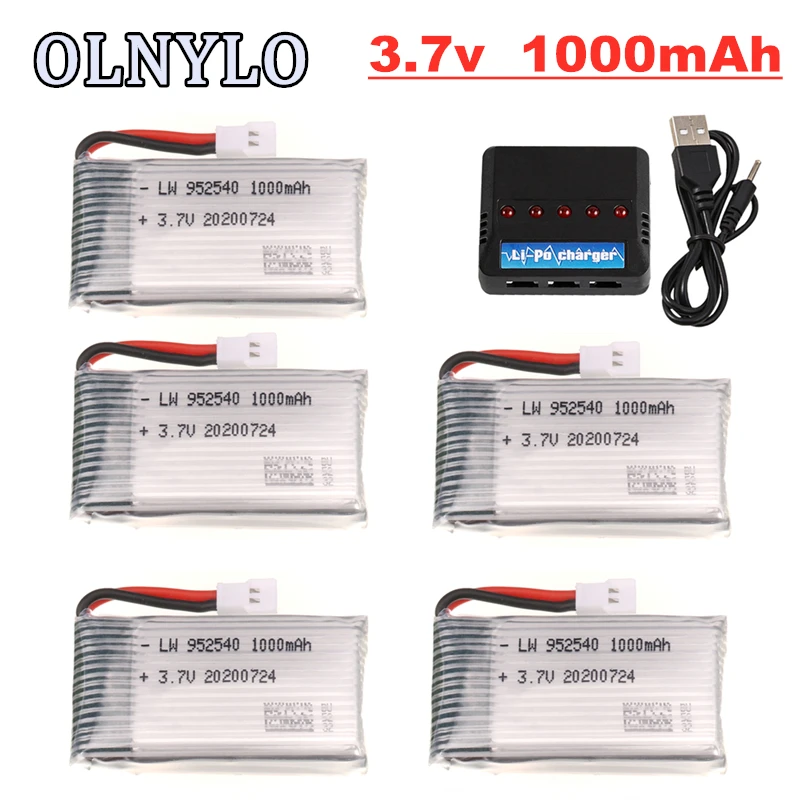 25C li po batería 3,7 V 1000mAh 952540 para Syma X5 X5C X5C 1 X5S X5SW