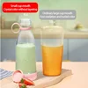 Electric Juicer Cup 6 Blades Blender Milkshake Machine USB Portable Fruit Milk Mixing Tool Mini Fresh Juice Blender 4