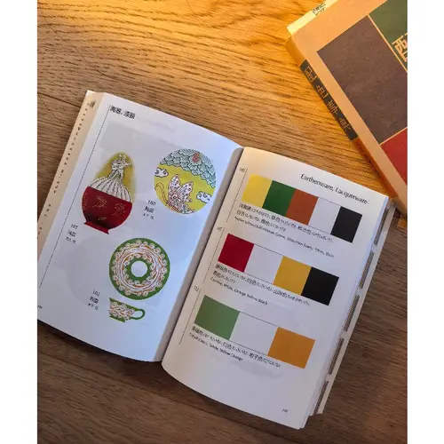 Colour Dictionary Applications Taisho Showa Era Color Manual Notebook CMYK Color Art Book Drawing Reference Book Latest Second - Image 4
