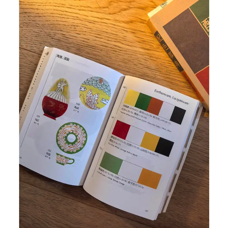 Colour Dictionary Applications Taisho Showa Era Color Manual Notebook CMYK Color Art Book Drawing Reference Book Latest Second - Image 4