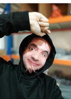 3D CR7 Messi Бесшовная маска Забавное лицо с принтом головы Шарф Известный человек Ледяной шелк Солнцезащитный крем Голова Маска Косплей — изображение 5