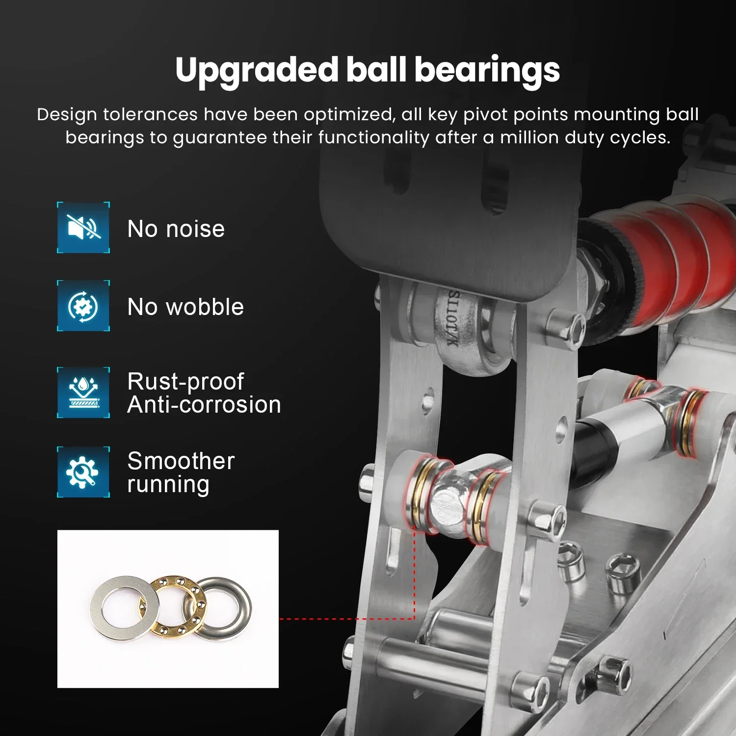 SIMSONN　ロードセルサイドブレーキ SIMSONN 新しいプロペダル Sim レーシングペダル PC レーシング