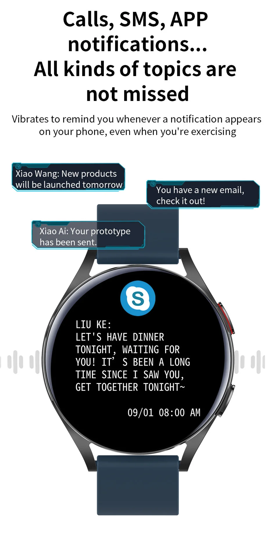2022New Bluetooth Call Smart Watch Men Women Custom Watch Face Voice Assistant 1.32 Inch Display 360*360 HD Watch Man Smartwatch