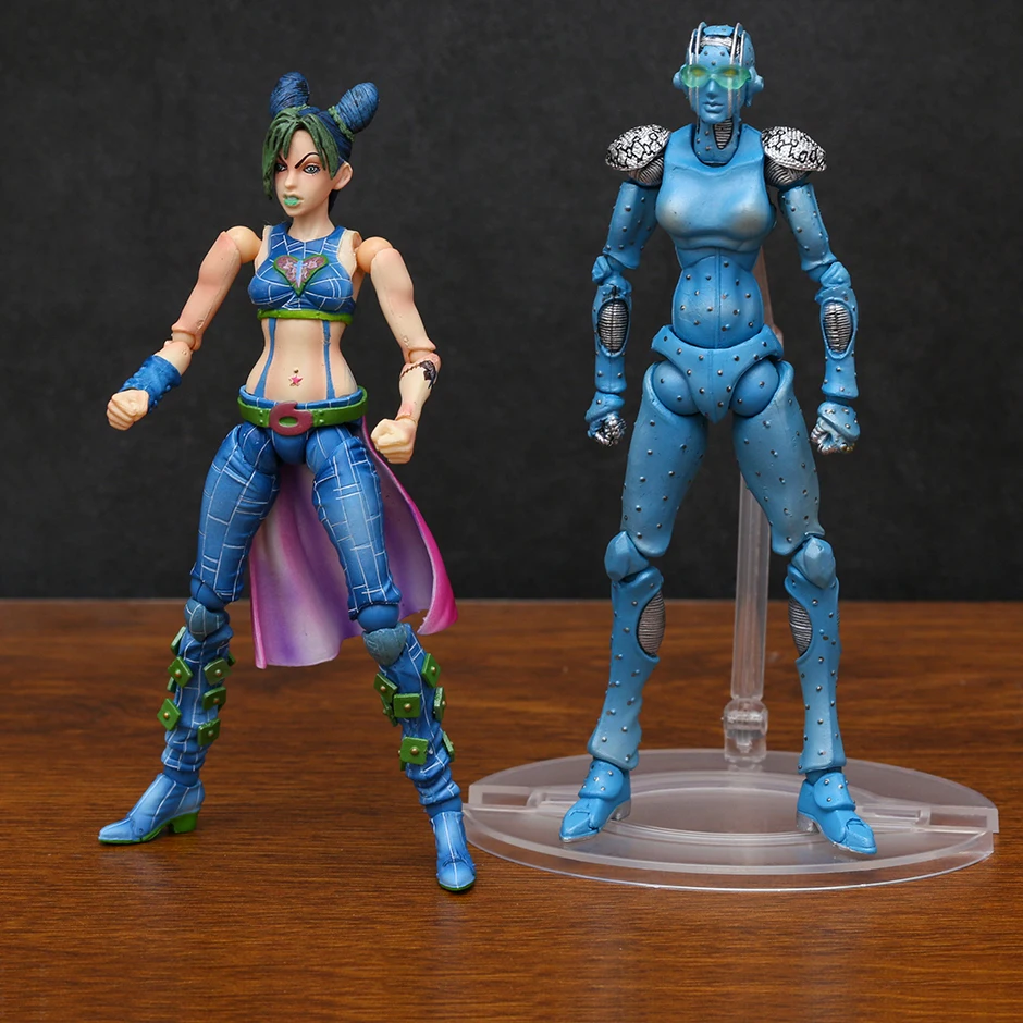 

JoJos Bizarre Adventure Stone Ocean Jolyne Cujoh / SF SAS Action PVC Collection Model Figurals Anime Figure Toy