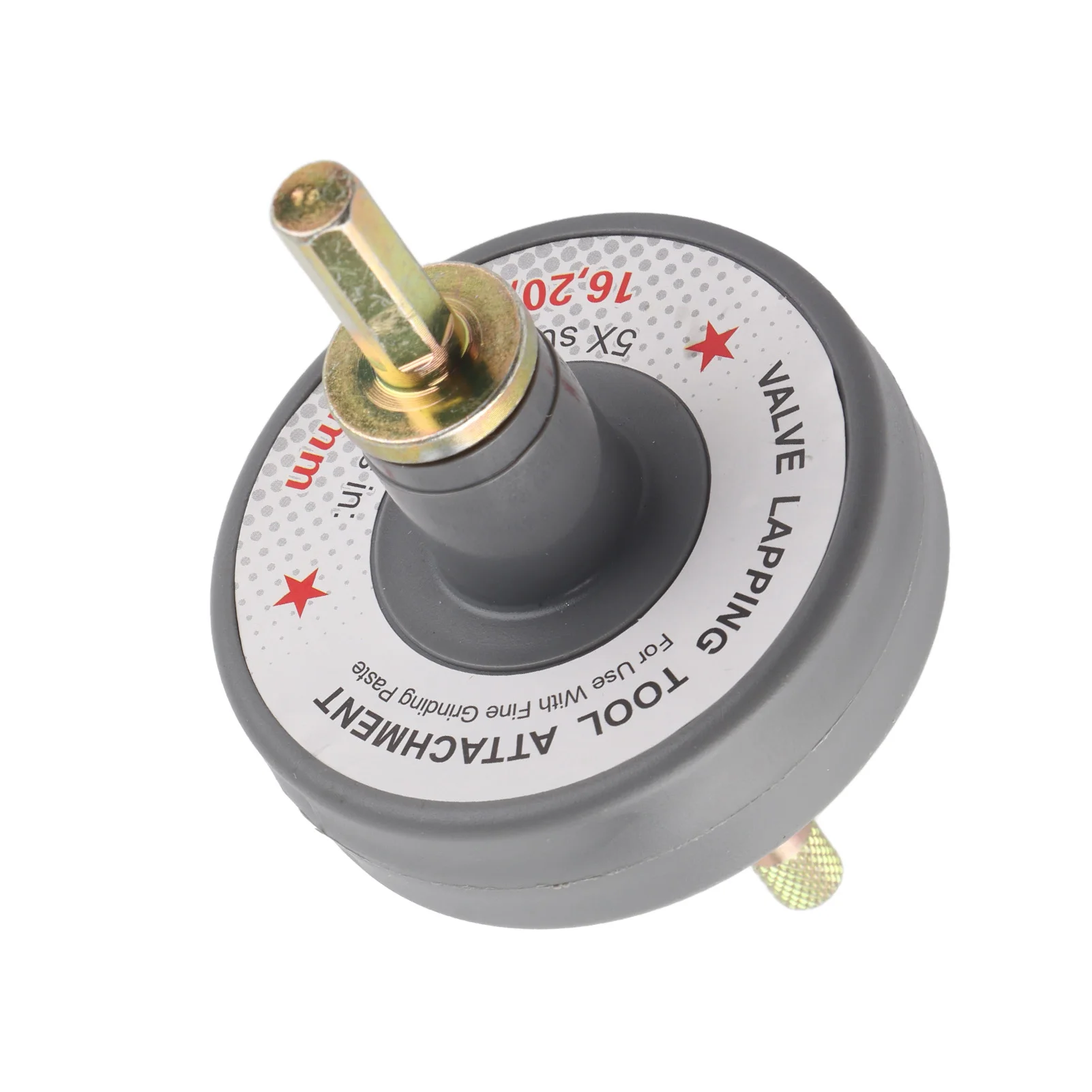 Universal Valve Lapping Tool Attachment with Adjustable RPM and 5 Suction Plates