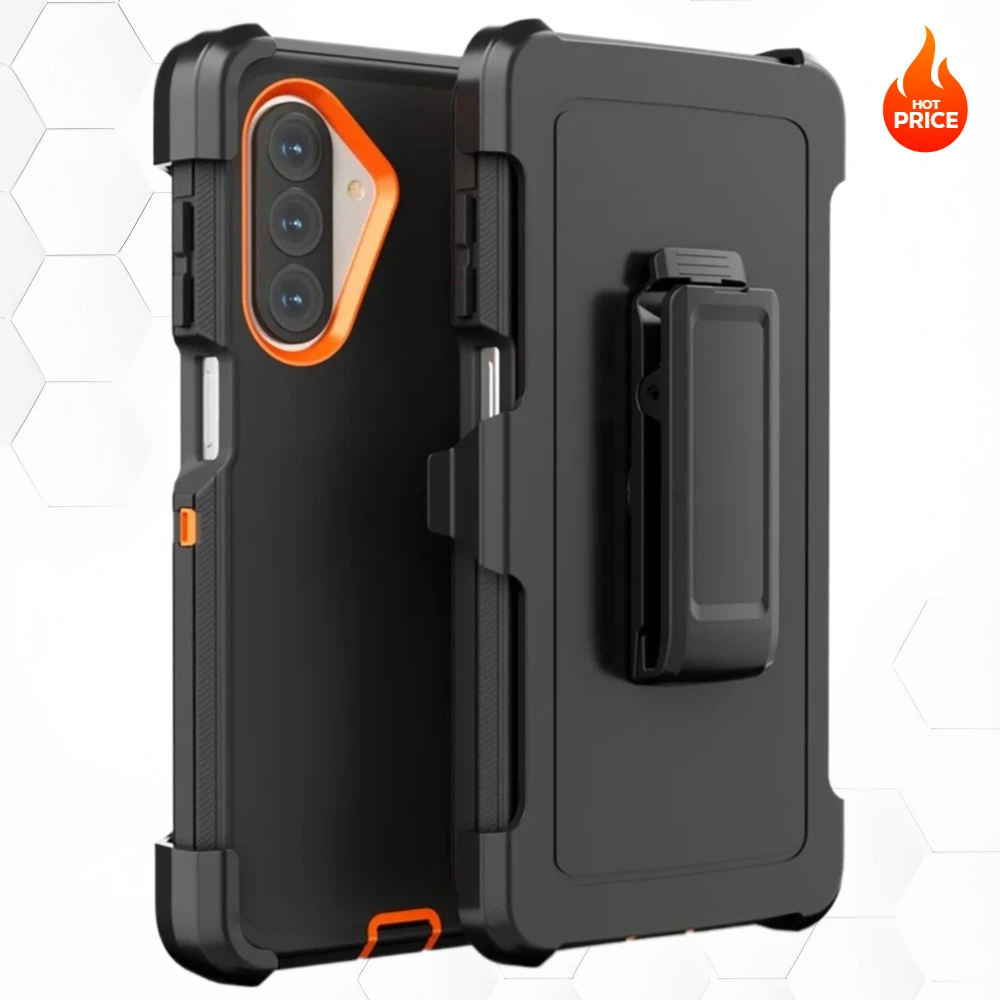 Militärische stoßfeste Defender-Handyhülle für Samsung Galaxy A37 A17 A07 A56 A36 A26 A16 A55 A35 Robuste OTT-Schutzhülle mit Clip