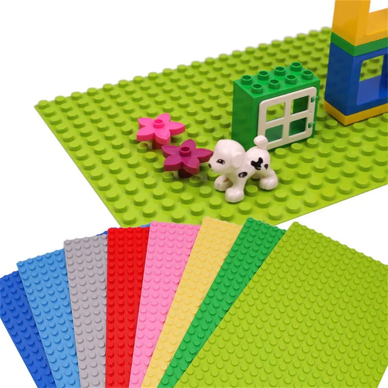 Block Base Plate 16x32 DIY Assembled Building Blocks Baseplate 16*32 Classic Building Blocks Base Board Single Double-sided Base Plate