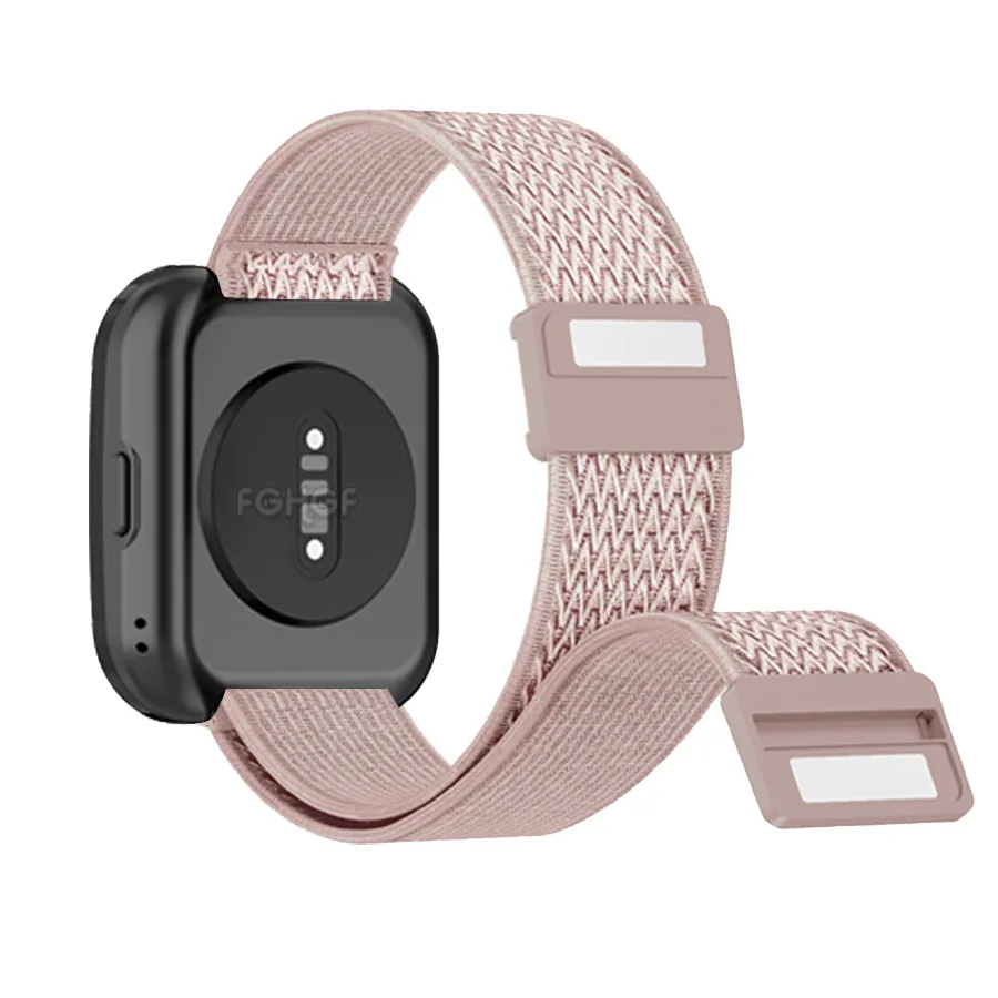 Elastic Nylon Loop Strap with Magnetic Buckle