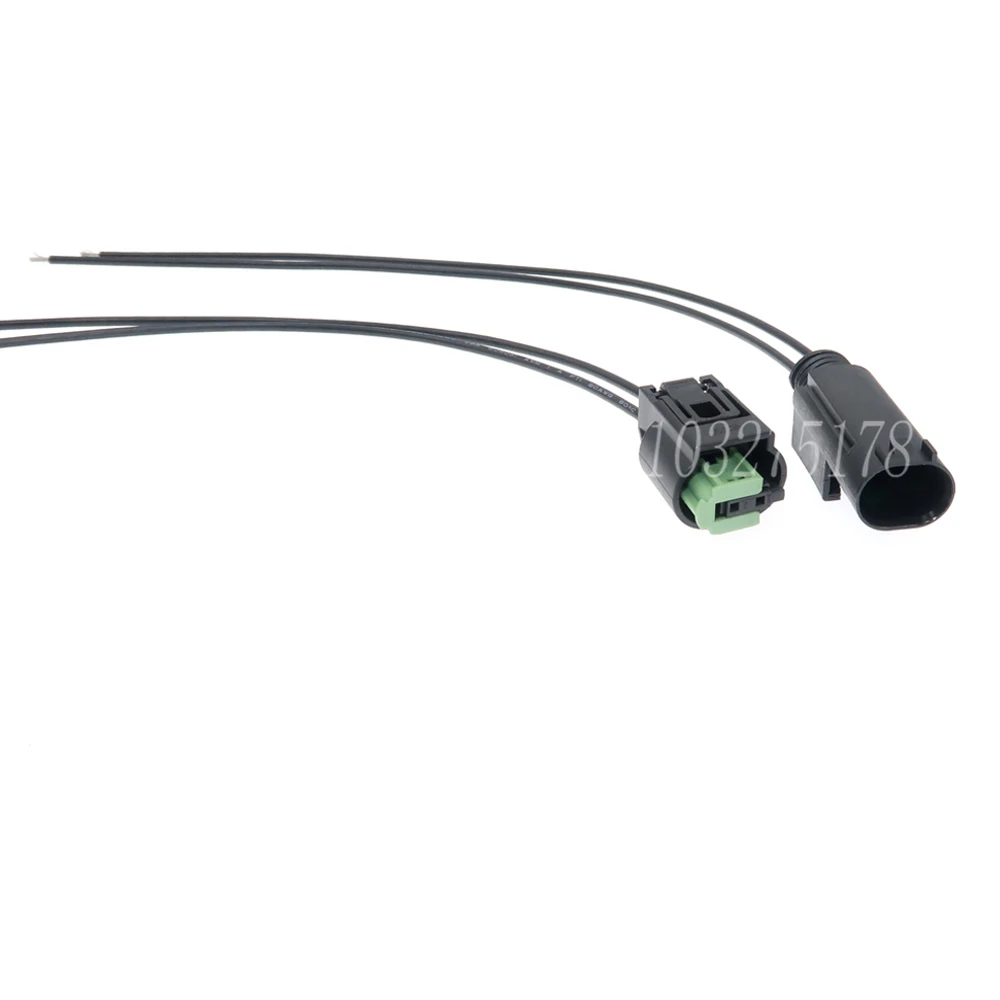 1 Satz 2-polig 1-1393238-3 1-1393843-1 8 e0973202 Stecker oder Buchse Außentemperatur anschluss Auto-Sauerstoffsensor-Steckdose – Detail 1
