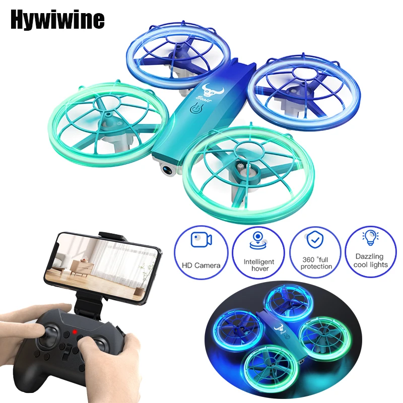 Mini RC Quadcopter Drone Toy with LED Light