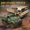 JJRC Q60 Q75 Off-Road Climbing Remote Control Vehicle 1:16 Simulation THAAD Six Wheel Military Truck Model Children's Toy Gift 4
