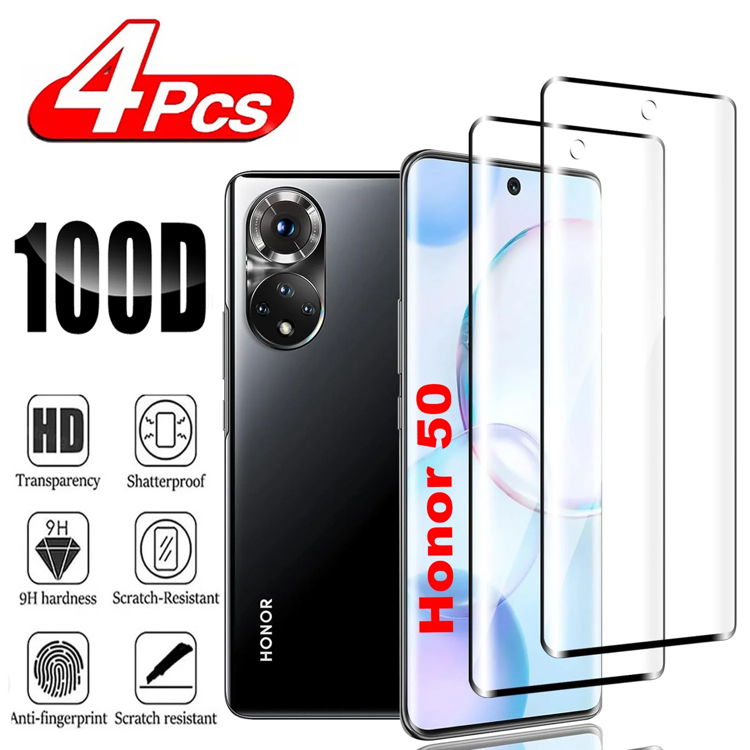 WEIOU Cover per Huawei Honor 50 | Huawei Nova 9, Slim
