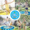 Hot New Children Play Spray Mat 100/170 cm Summer Cool Inflatable Spray Mat Play Cooling Mat Swimming Pool Outdoor Game Toys 4