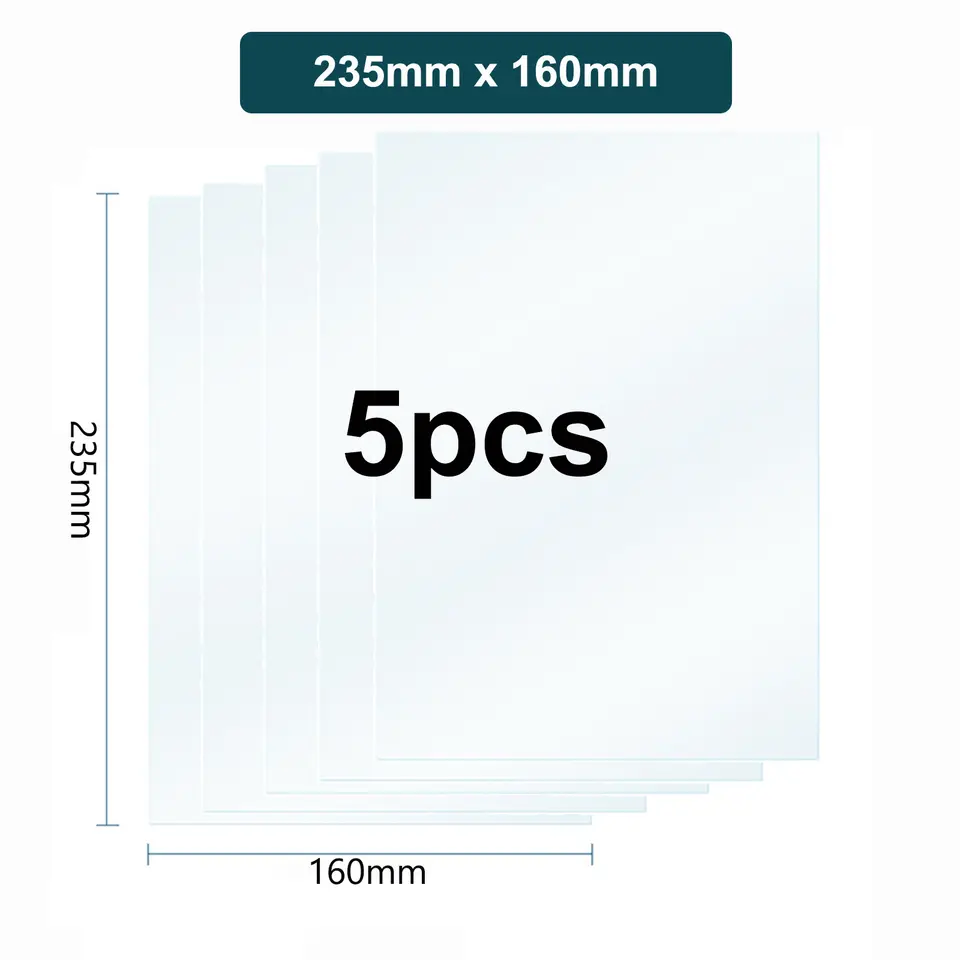 2pcs/5pcs NFEP Release Film for Elegoo Mars 2 3 4 Max Pro DLP Saturn 4 3 2 Ultra 4K 8K 12K UV Resin 3D Printer FPA Release Film image 12