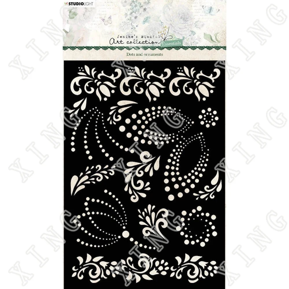 2022 Floral Patterns Anemone Dahlia Magnolia Layering Stencils Diy Painting Paper Scrapbooking Coloring Kids Fun Drawing Molds 