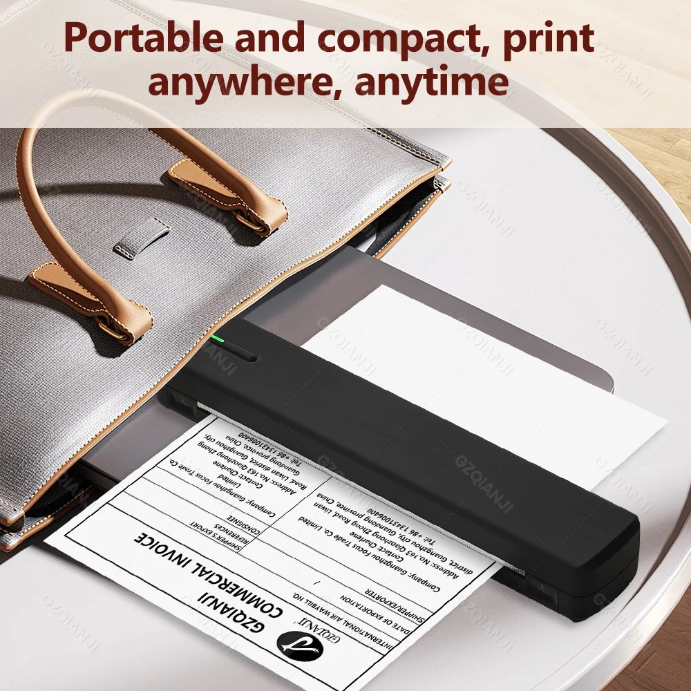 300DPI/203DPI Mini A4 Thermal Printer Portable Wireless Bluetooth Tattoo Stencil Printer Tattoo Transfer Copier Paper