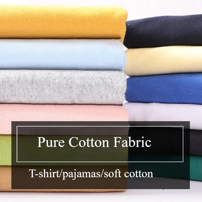 Pure Cotton Stretch Summer Knitted T Baby Clothes Cotton Fabric
