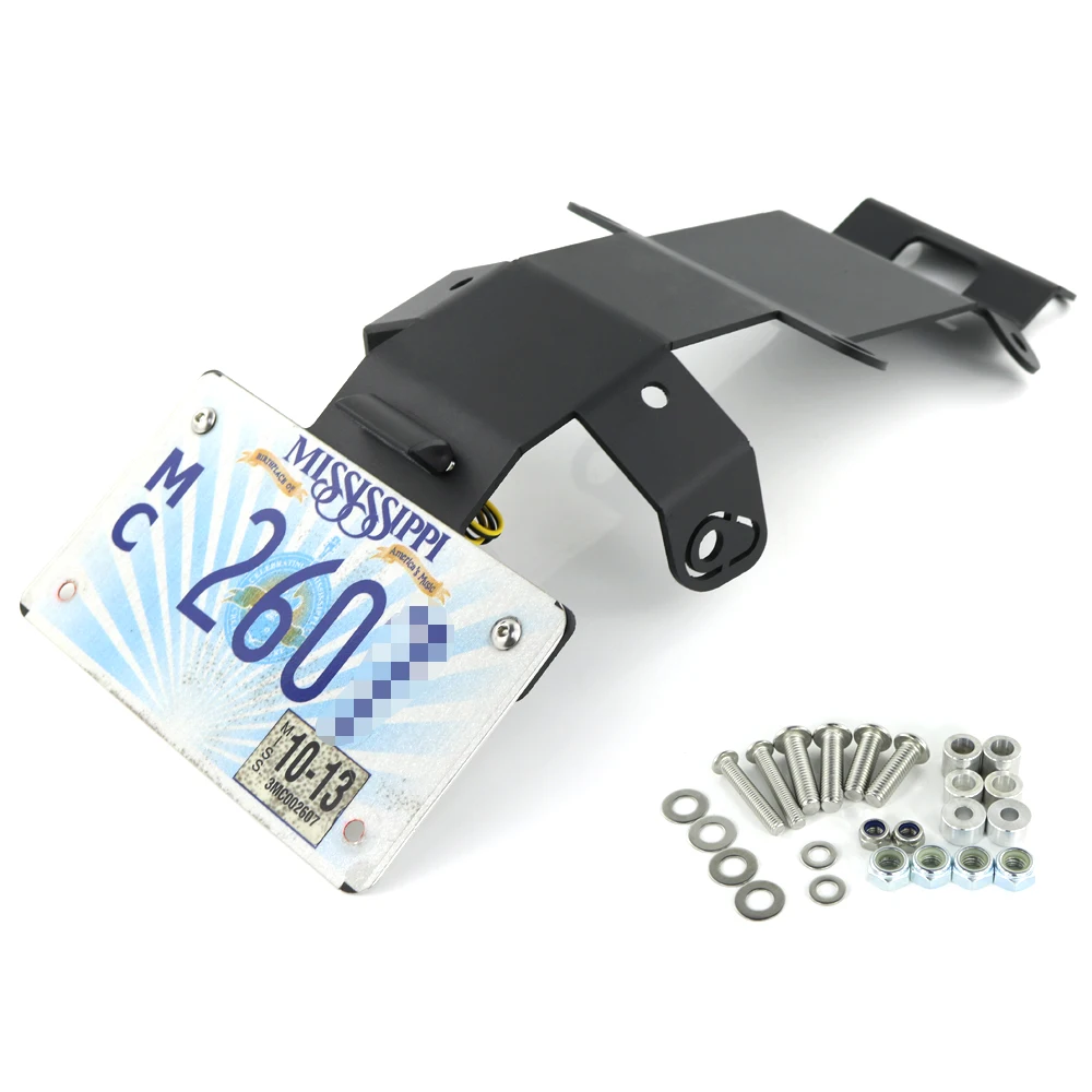 Yamaha XSR700 2015 Tail Tidy Fender Eliminator kit License Plate Holder Bracket