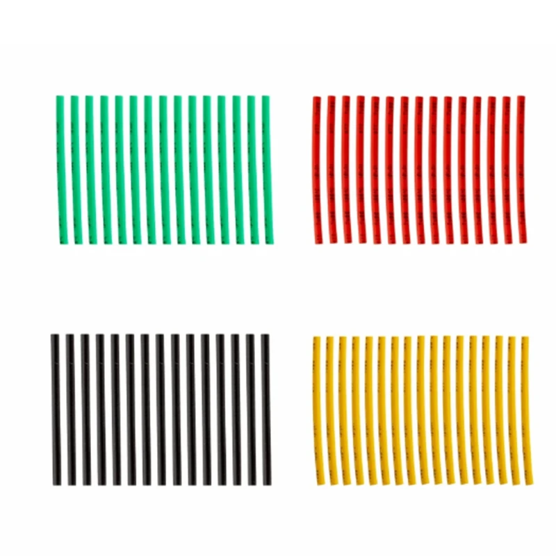 127-750pcs Heat-shrink Tubing Thermoresistant Heat Shrink Tube Wrapping Kit Electrical Connection Wire Cable Insulation Sleeving Heat Shrink Tubing