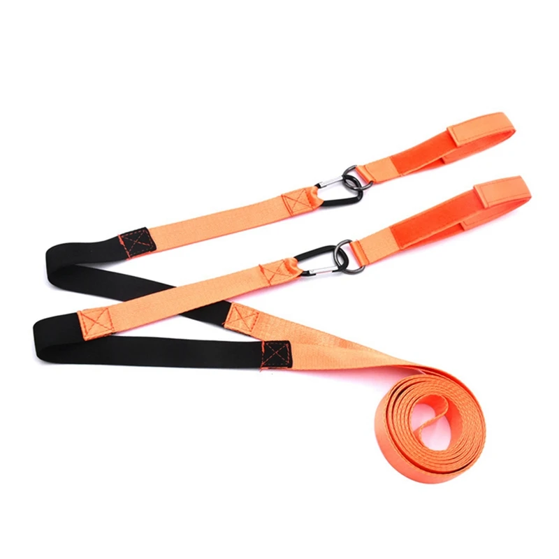 

1 Piece Children's Ski Safety Training Beltx Balance Turning Aid Protective Belt Orange&Black