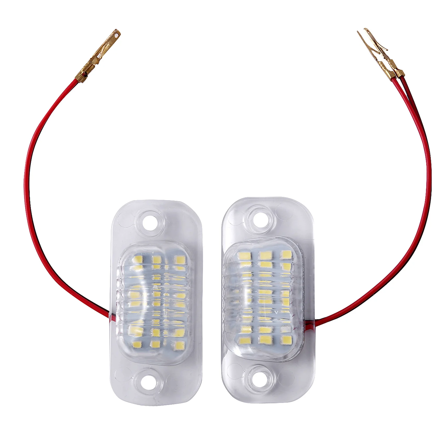 Led Targa Luce Numero Lampada Per-Polo 6N Classic Variant Golf 3 Cabriolet Per Seat Ibiza Cordoba Canbus Bianco