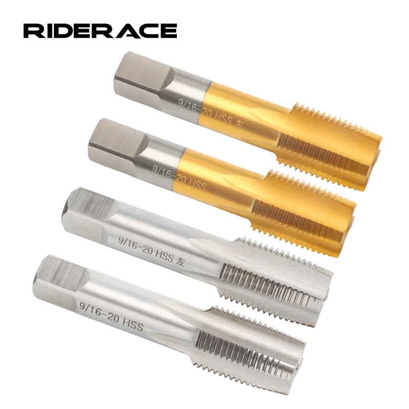 Bicycle Crank Thread Tapping Device Crankset High Speed Steel 9/16 Inch