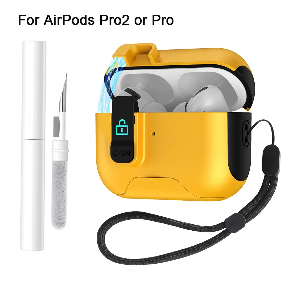 Secure Lock Shockproof Protective Case with Phone Stand