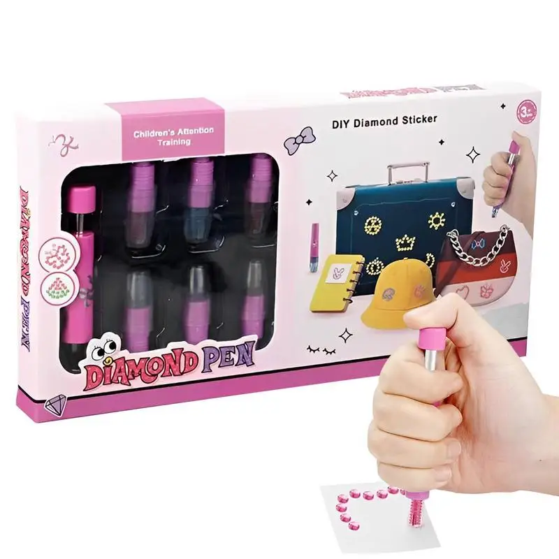 

Драгоценный камень искусство для детей DIY точка Искусство роспись искусство и ремесла для детей искусство поставки для начинающих детей мальчиков и девочек