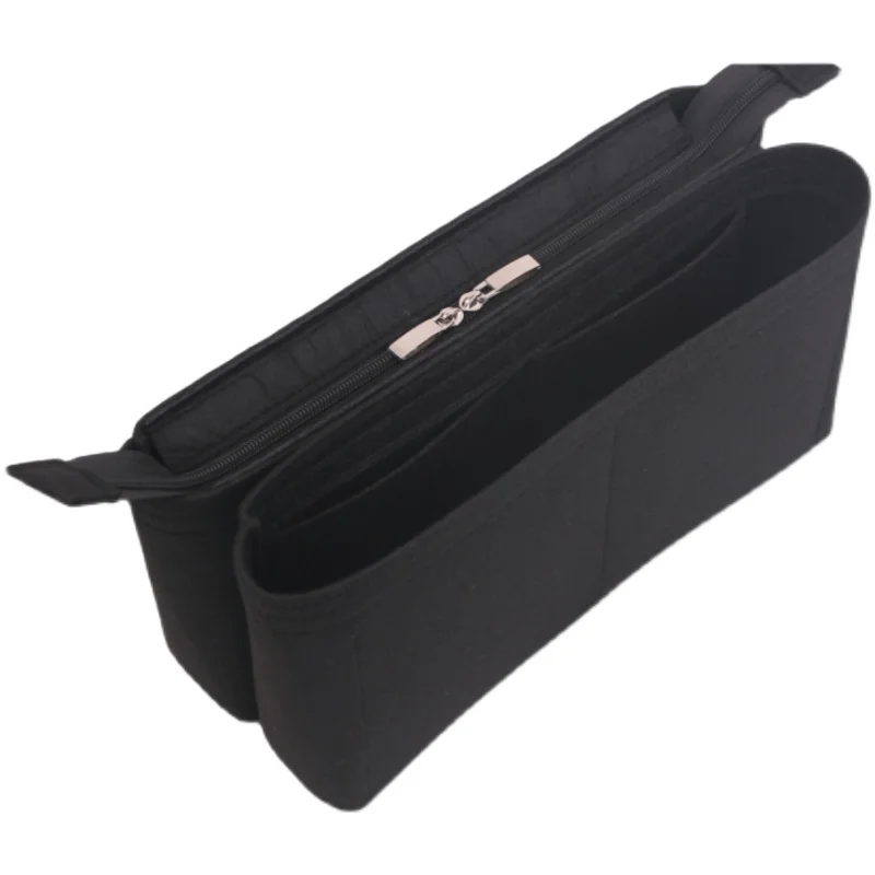 Felt Cloth Insert Bag Organizer Makeup Handbag Travel Inner Purse Portable Cosmetic Bags Fits For GST Tote