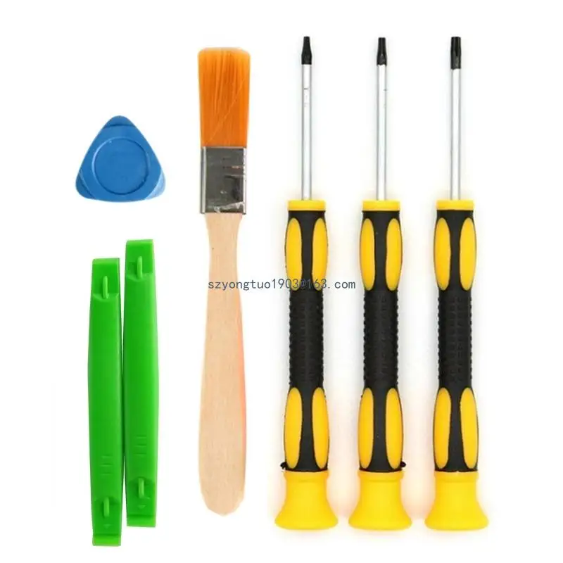 

1 комплект отверток T8 T6 T10 с инструментом для снятия и чистящей щеткой для XB One/XB 360