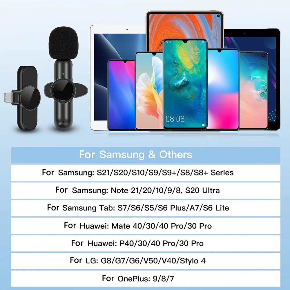 K9 Professional Microphone | Wireless Lavalier Microphone