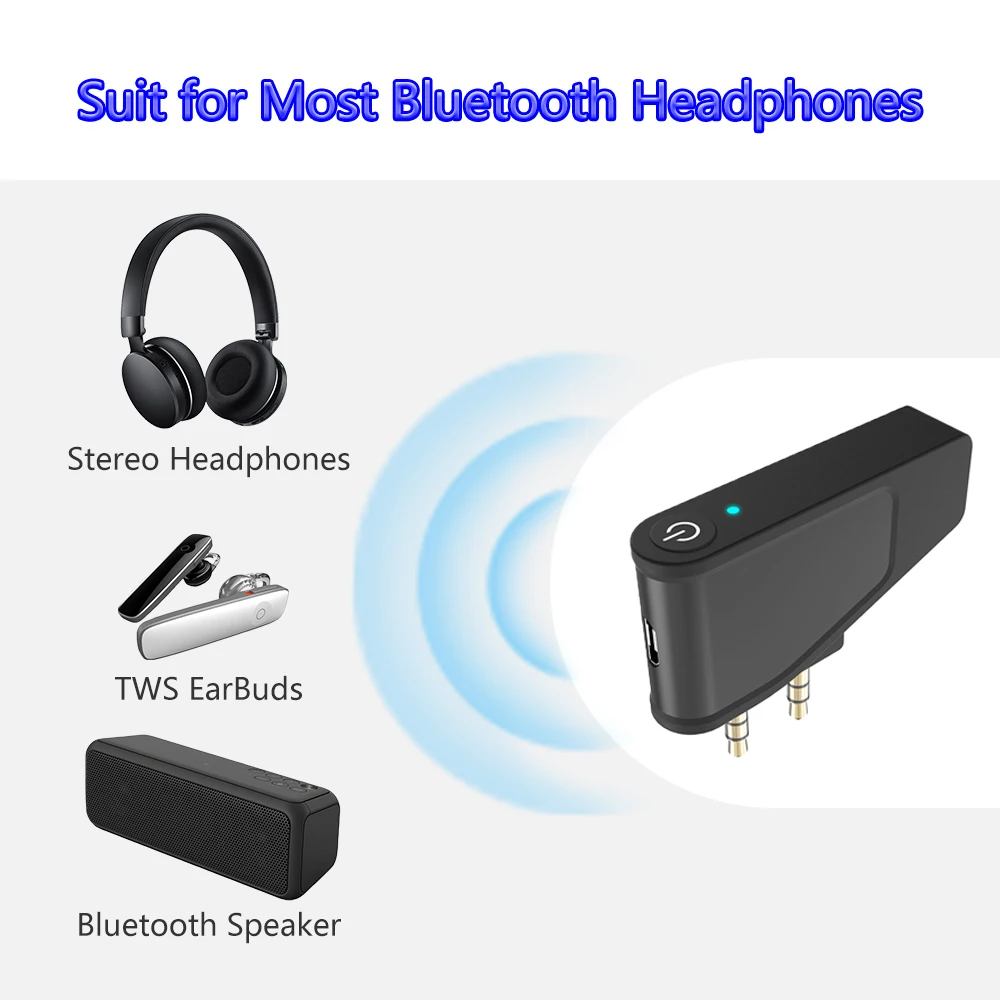 Adaptateur de vol d'avion Bluetooth 5.0, émetteur sans fil, casque JBL Live  200BT, 400BT, 500BT, 460NC, 650BTNC, 660NC - AliExpress