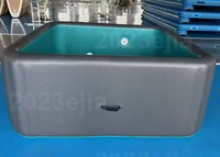 Piscine gonflable personnalisable 3×2×1,2m, piscine hors sol portable écologique pour plusieurs personnes 4