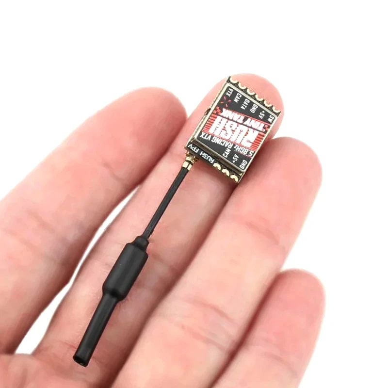 RUSH TINY 탱크 나노 VTX 송신기, LED 확장 보드 포함, 5V 입력, FPV 레이싱 이쑤시개 Whoop, 48CH, 350mW