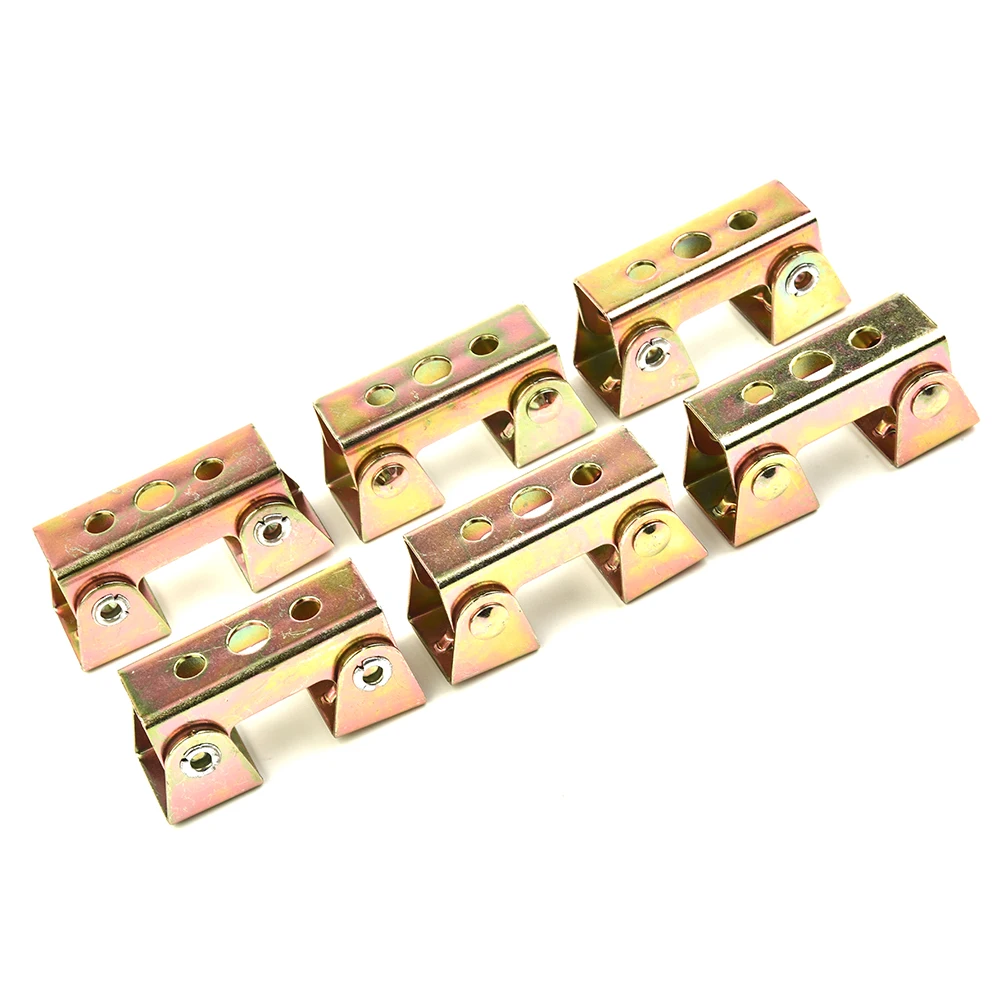 6pcs V Type Magnetic Welding Clamp Fixture Adjustable Magnet V-Pads For Door Casement Tools Hand Tools Metal Working Tool magnetic welding holders welding accessories clamp magnetic welding fixer
