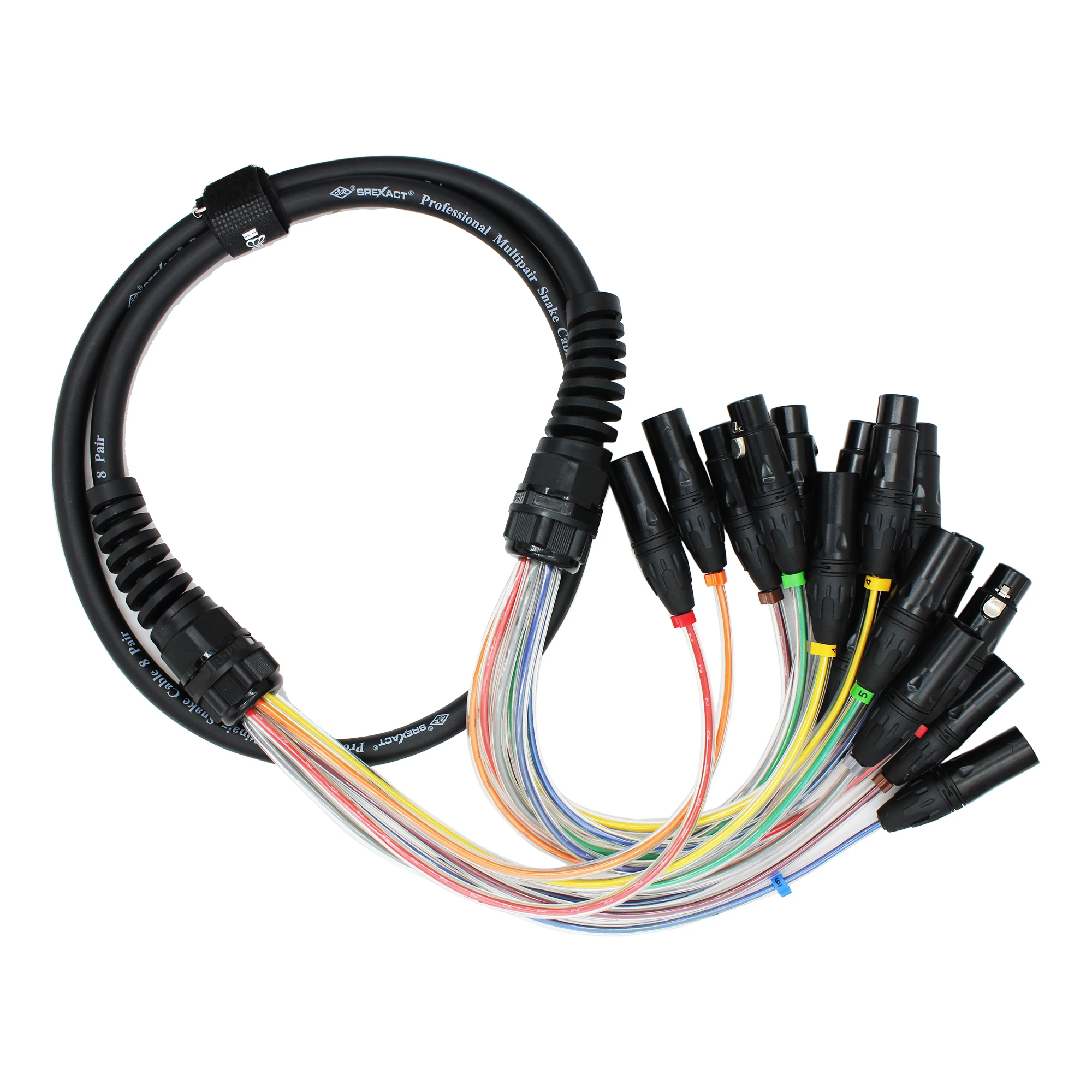 Bescoos-ǰ 8 ä XLR ũ ̺, 8  - 3  XLR 뷱   ڵ