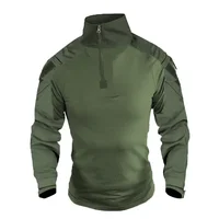 Airsoft Paintball Shirts Multicam CP Camo Cotton Tactical Shirt Men Clothing Army Combat T-Shirt Hunting Clothes Wear-resisting 2