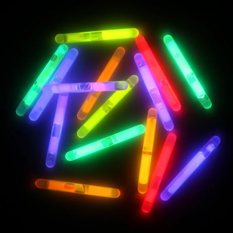 

50/100PCS Fireflies Fluorescent Lightstick Light Fishing Float Rod Lights Dark Glow Stick Useful Fishing Fluorescent Lightstick