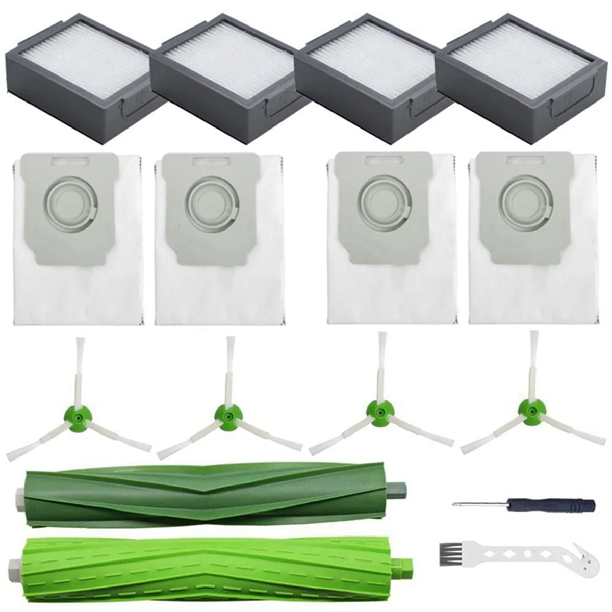 

Replacement Parts Kit for I7 I7+ I6+ I8 I3+/Plus E5 E6 E7 Vacuum Cleaner