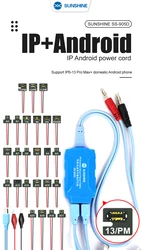 Sunshine SS-905D SS-908E Iboot DC Power Supply Android Mobile Phone Repair Cable For iPhone 6 - 13 14 Pro Max Battery Boot Cable
