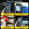 Noyafa Network Cable Tester Digital Cable Tracker PoE Tester Cat5 Cat6 Wire Tracker Measure Length Wiremap Tester Network Tools 5