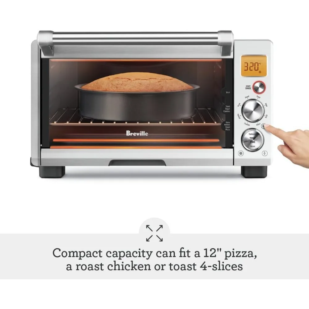 the Smart Oven Compact Convection, BOV670BSS, Brushed Stainless Steel