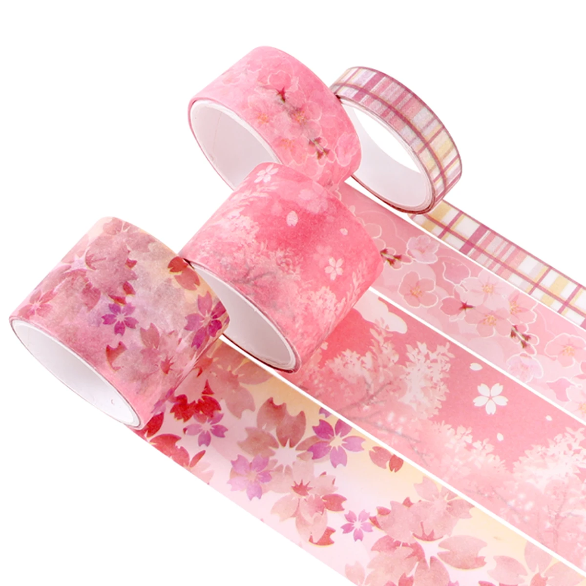 16 rolls/box of spring cherry blossom-themed washi tape, cherry blossom pattern tape and book decorations, gifts for the family 6