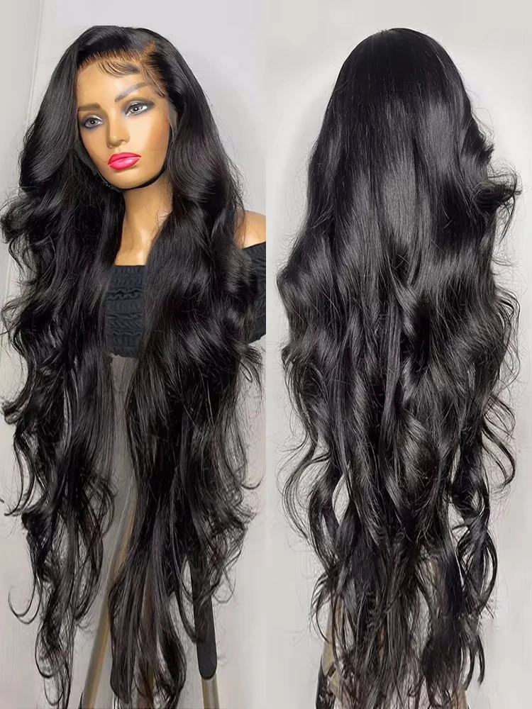13x6 13x4 Hd Transparent Lace Front Wigs Brazilian Body Wave Lace Frontal Wig Preplucked 360 Lace Front Wigs For Women